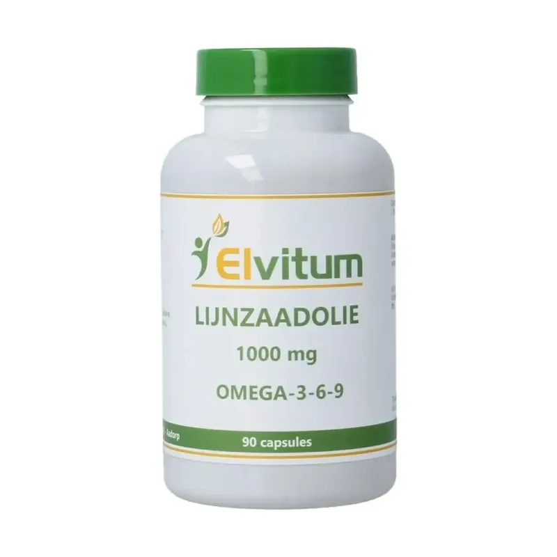 Elvitum Lijnzaadolie omega 3 6 9