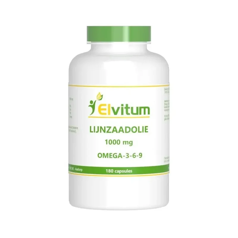 Elvitum Lijnzaadolie omega 3 6 9