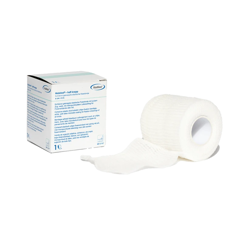 Maielast-haft krepp Elastische Fixierbinde haft, 1St./Box