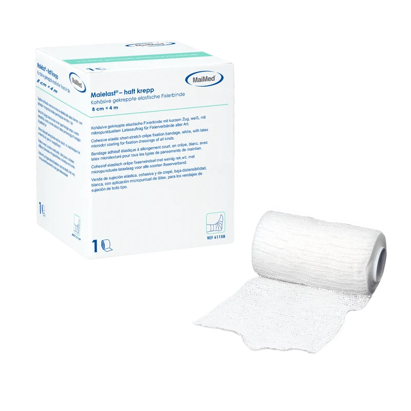 Maielast-haft krepp Elastische Fixierbinde haft, 1St./Box