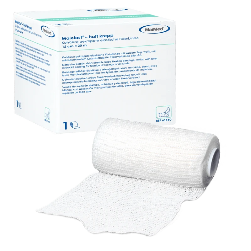 Maielast-haft krepp Elastische Fixierbinde haft, 1St./Box