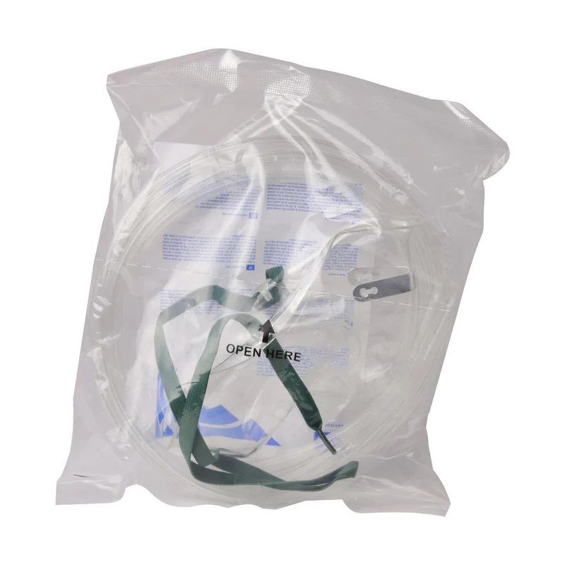 Sauerstoffmaske, Schlauchlänge 210 cm für Erwachsene