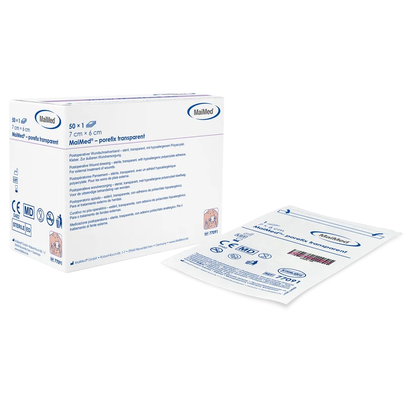 MaiMed-porefix transparent steril Wundschnellverband
