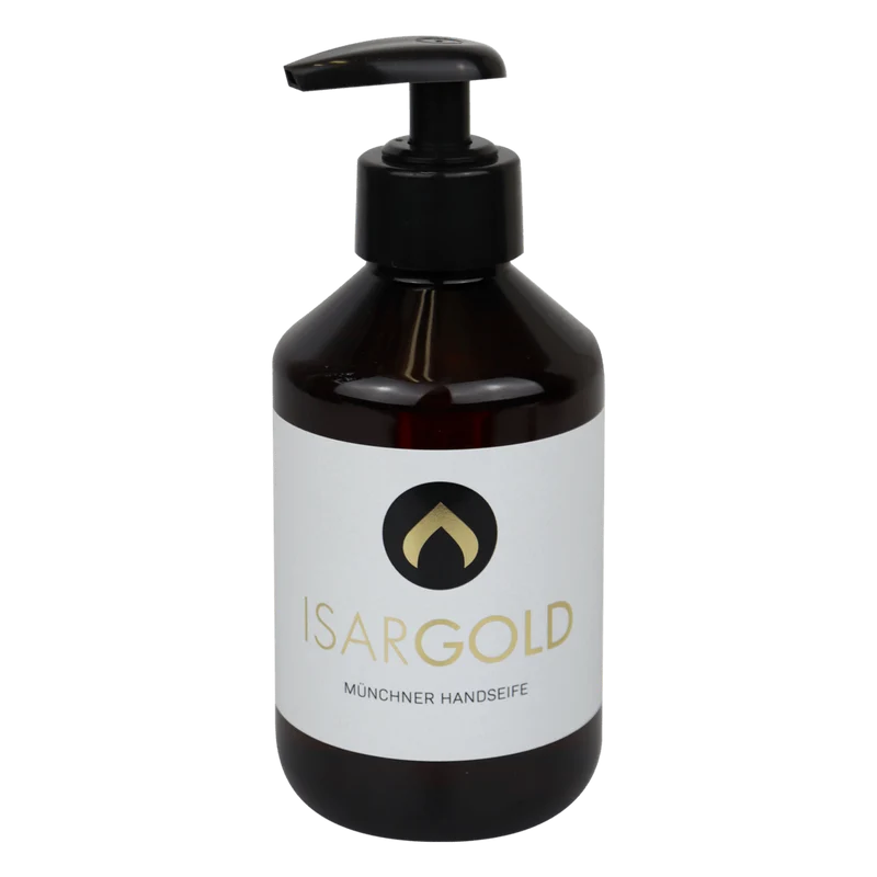 Dr. Schnell ISARGOLD Handseife, Münchner Qualität, für persönliche Hygiene | Flasche (250 ml)