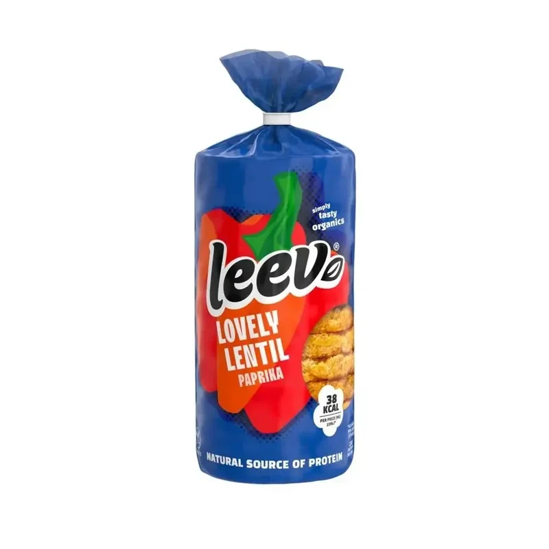 Leev Lovely lentil cakes paprika demeter biologisch