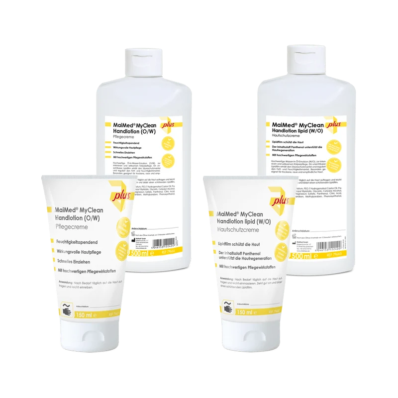 MaiMed MyClean Handlotion lipid (W/O) Hautschutzcreme (Wasser-Ölbasis)