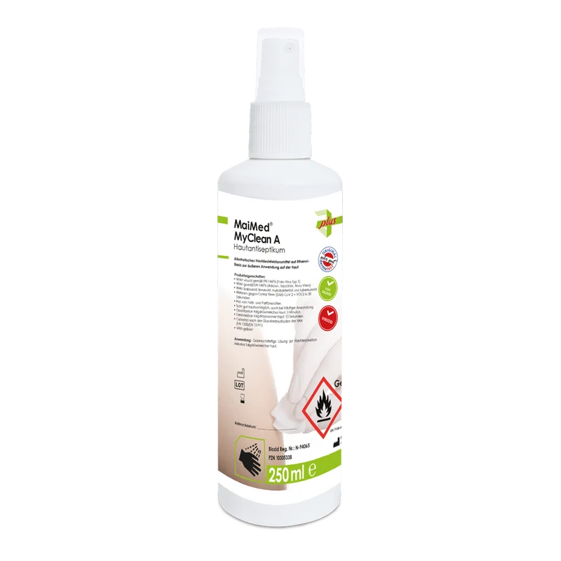 MaiMed MyClean A Hautantiseptikum mit Sprühkopf, farblos, 250 ml/Fl. | Flasche (250 ml)