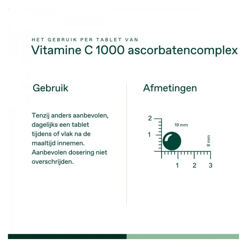 Bonusan Vitamine C-1000 ascorbaten