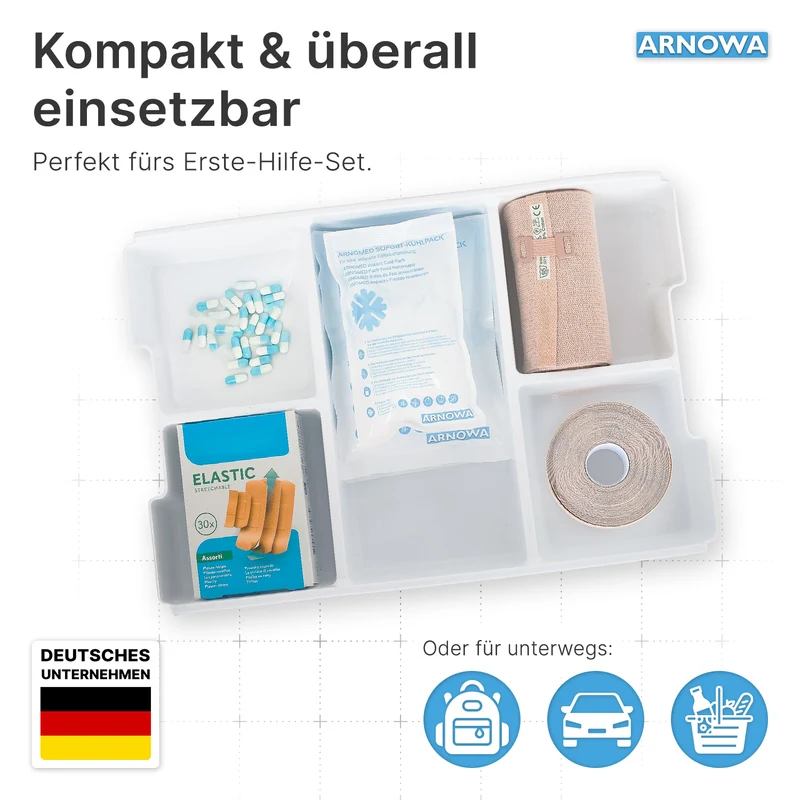 ARNOMED SOFORTKÄLTEKOMPRESSE Gebrauchsfertige Sofort Kühlkompressen