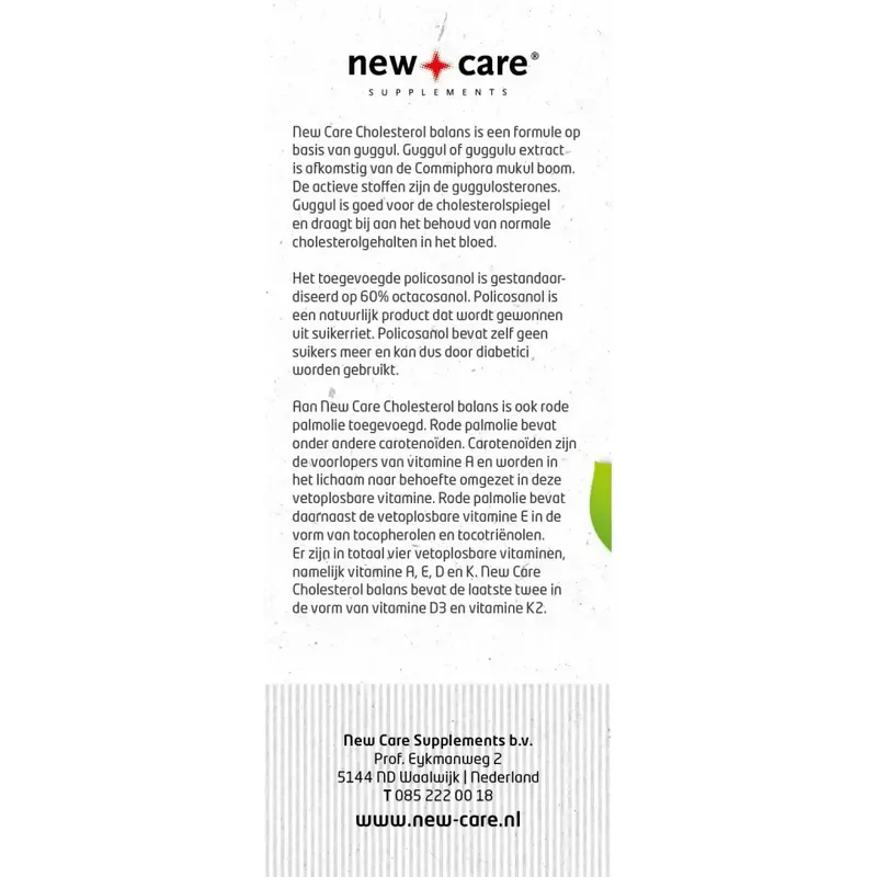 New Care Cholesterol balans