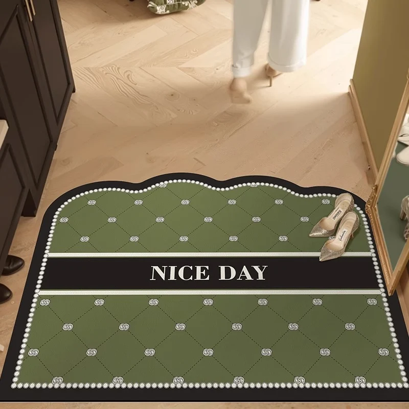 Elegante Botanische Design Komfortmatte für Zuhause