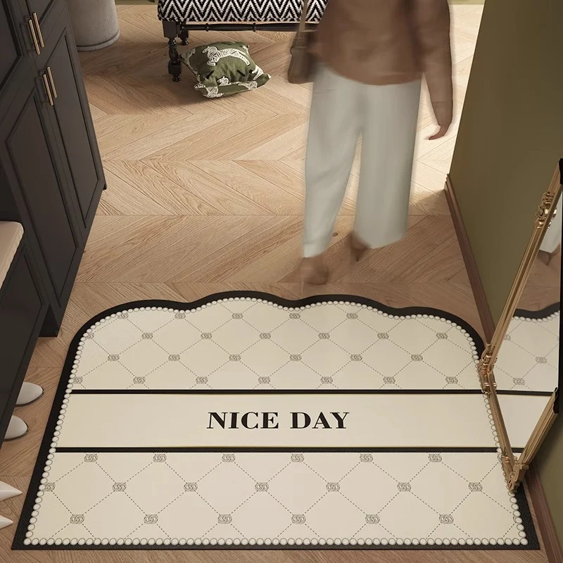 Elegante Botanische Design Komfortmatte für Zuhause
