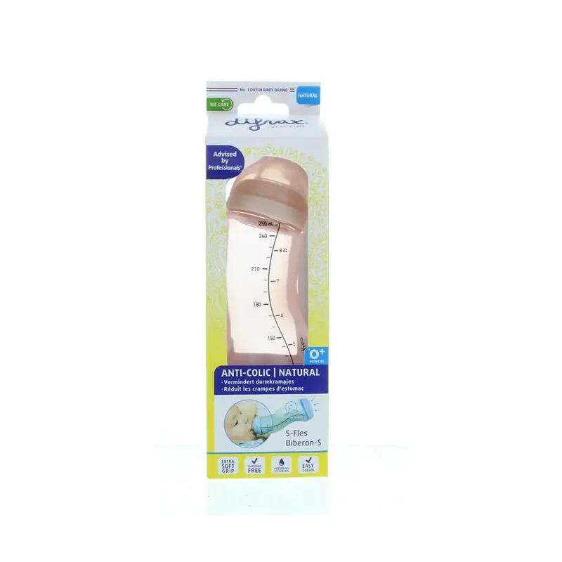 Difrax S-Fles natural roze