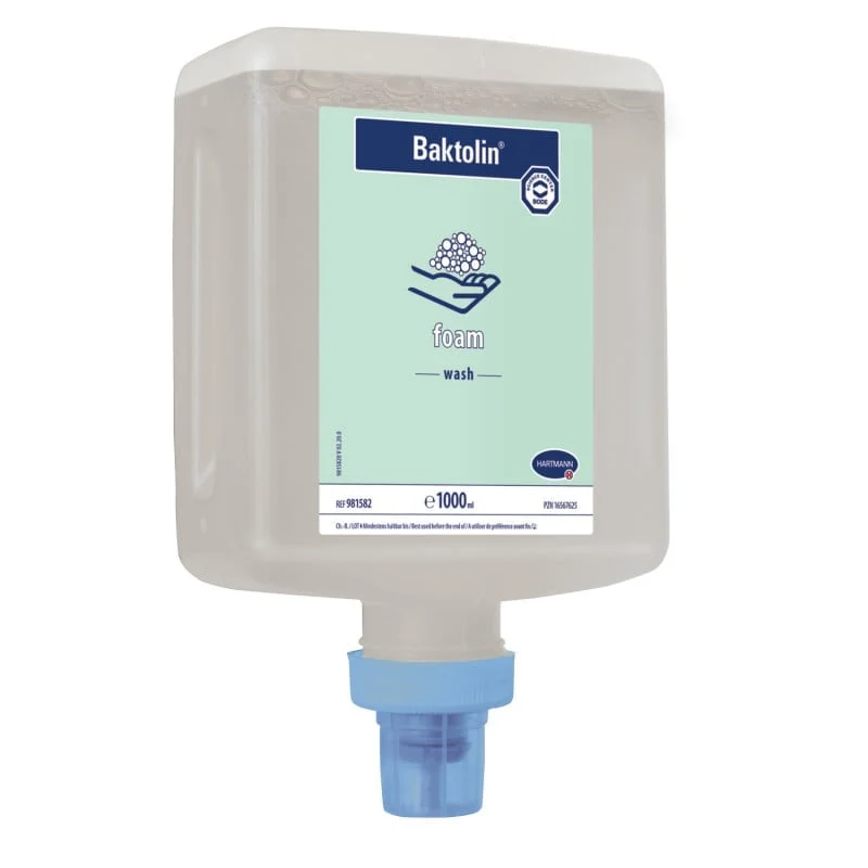 Baktolin foam in der CleanSafe-Flasche