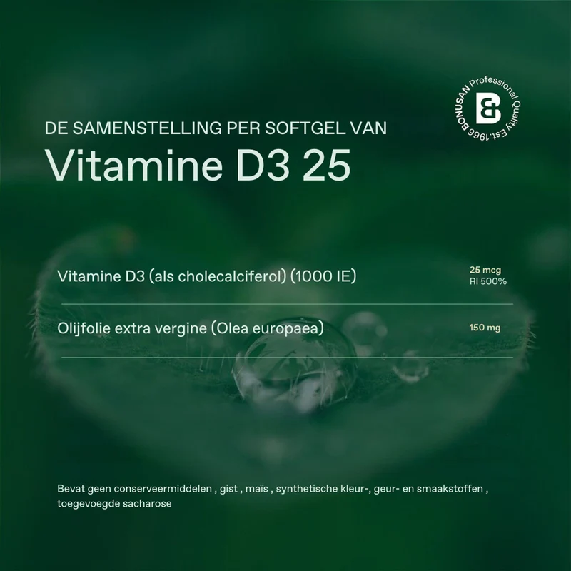Bonusan Vitamine D3 25
