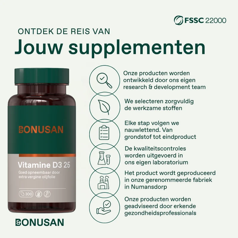 Bonusan Vitamine D3 25