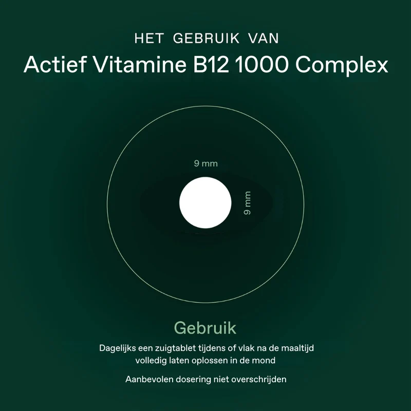 Bonusan Actief vitamine B12 1000 Complex