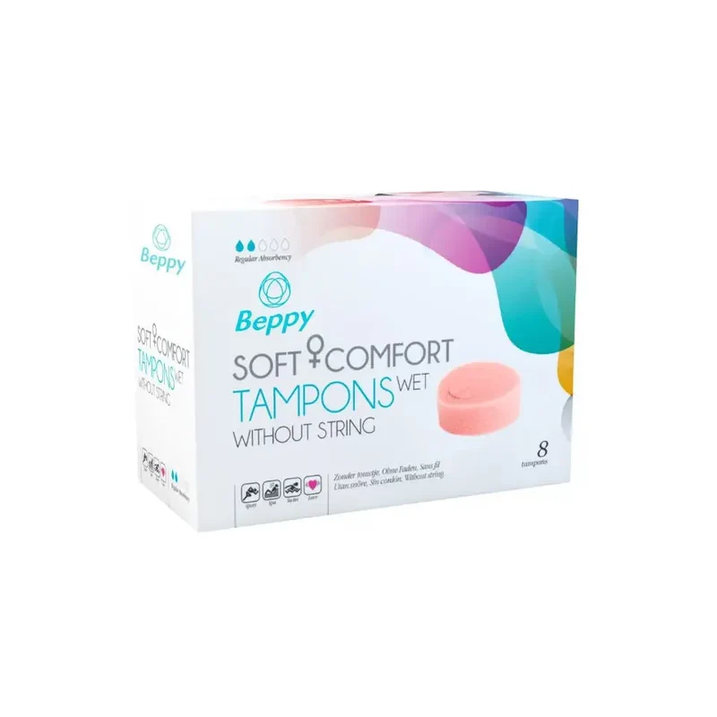 Beppy Soft+ comfort tampons wet
