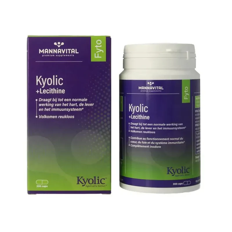 Mannavital Kyolic + lecithine