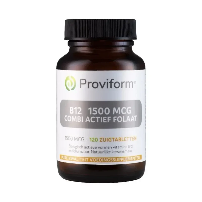 Proviform Vitamine B12 1500 mcg combi actief folaat