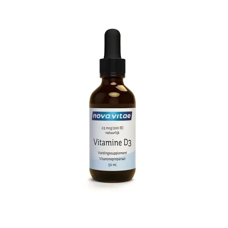 Nova Vitae Vitamine D3 2.5 mcg druppel