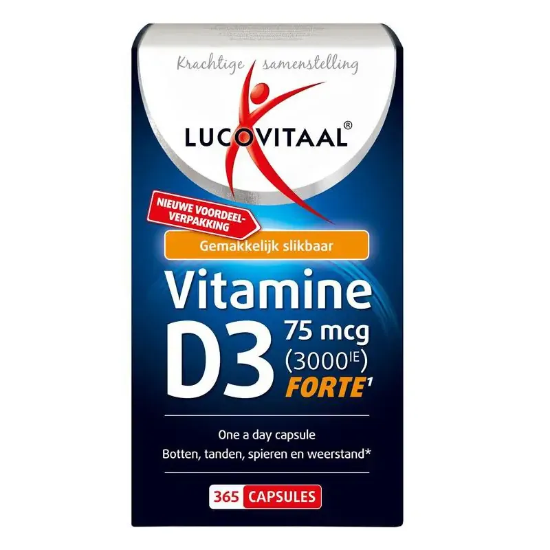 Lucovitaal Vitamine D3 75 mcg