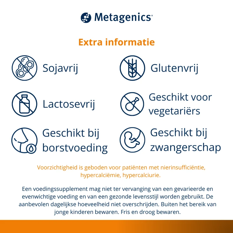 Metagenics Vitamine D 25 mcg