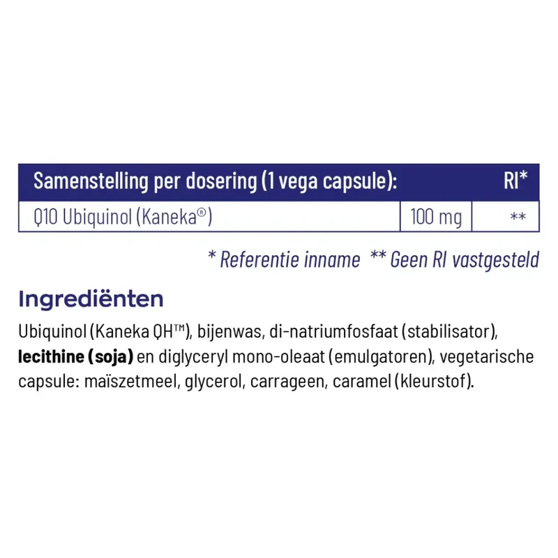 Vitakruid Q10 ubiquinol 100 mg