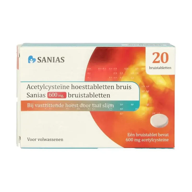 Sanias Acetylcysteine 600 mg
