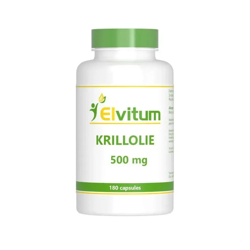 Elvitum Krill olie 500 mg