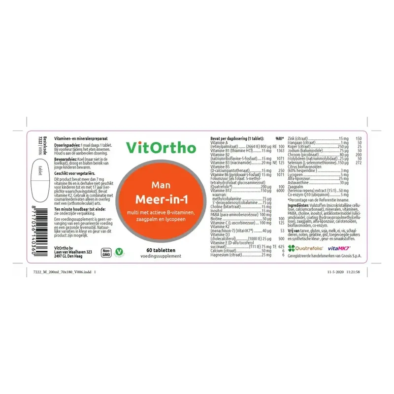 Vitortho Meer in 1 man