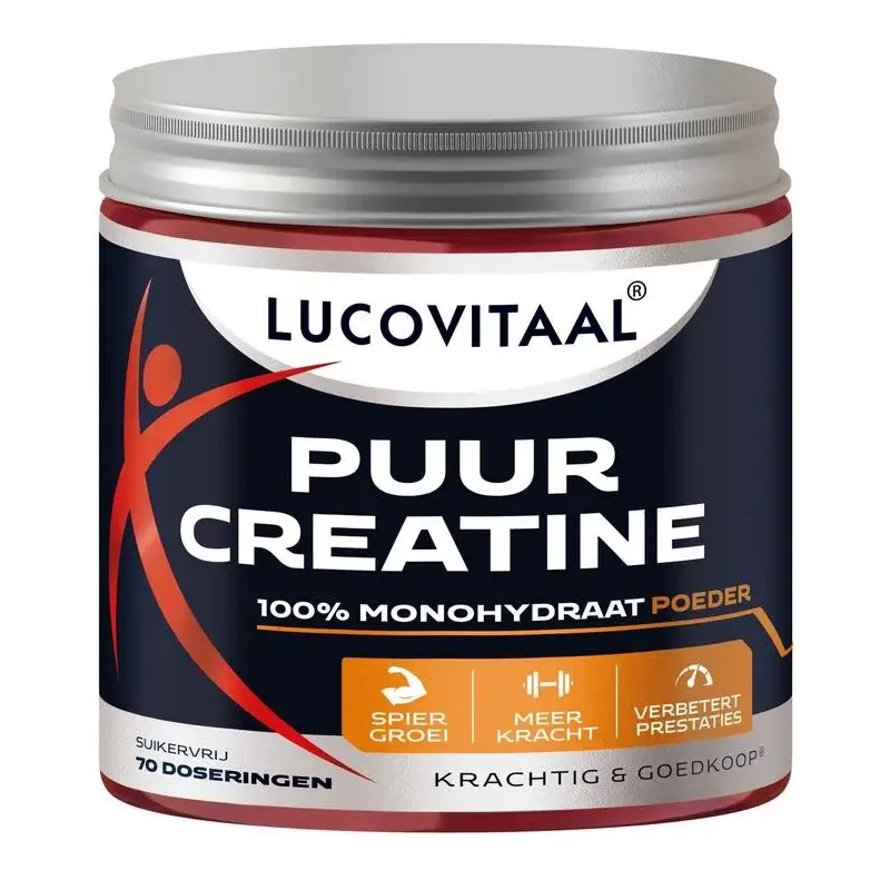 Lucovitaal Creatine poeder puur 210 gram