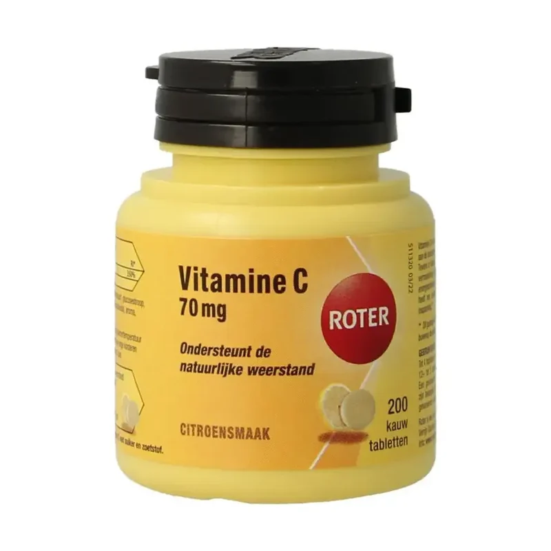 Roter Vitamine C 70 mg kauwtablet