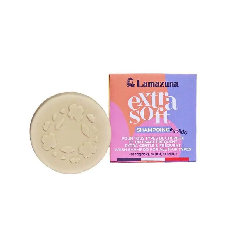 Lamazuna Shampoo bar all hair types extra soft 70 gram