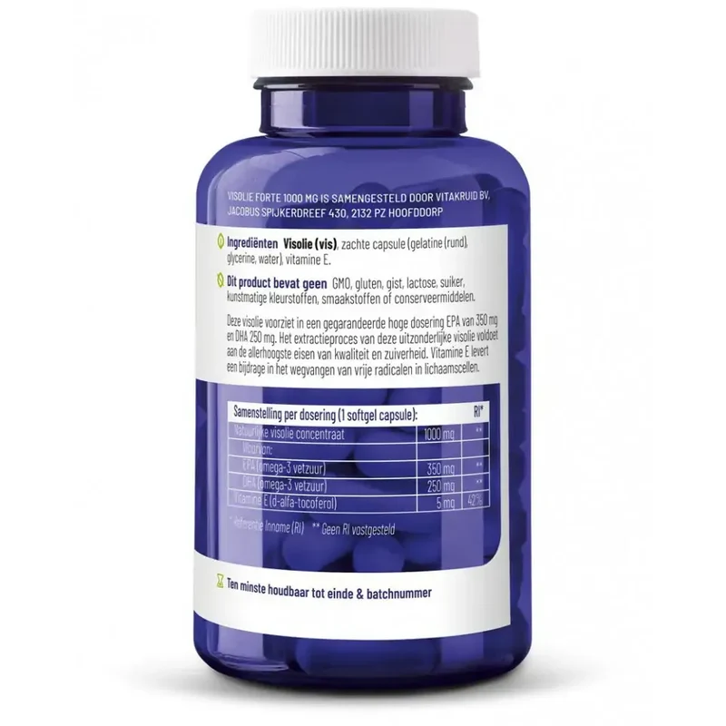 Vitakruid Visolie Forte 1000 mg