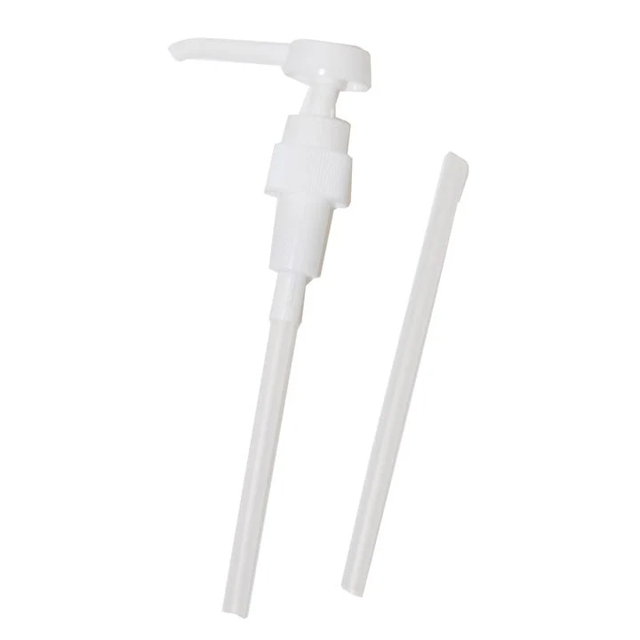 Pumpe für 1l und 500ml Euronormflaschen N/25, Pumpen für Soft Care Man Flaschen, 2ml Hub ,DIN25, 125mm und 170mm Tauchrohr | Packung (5 Stück)