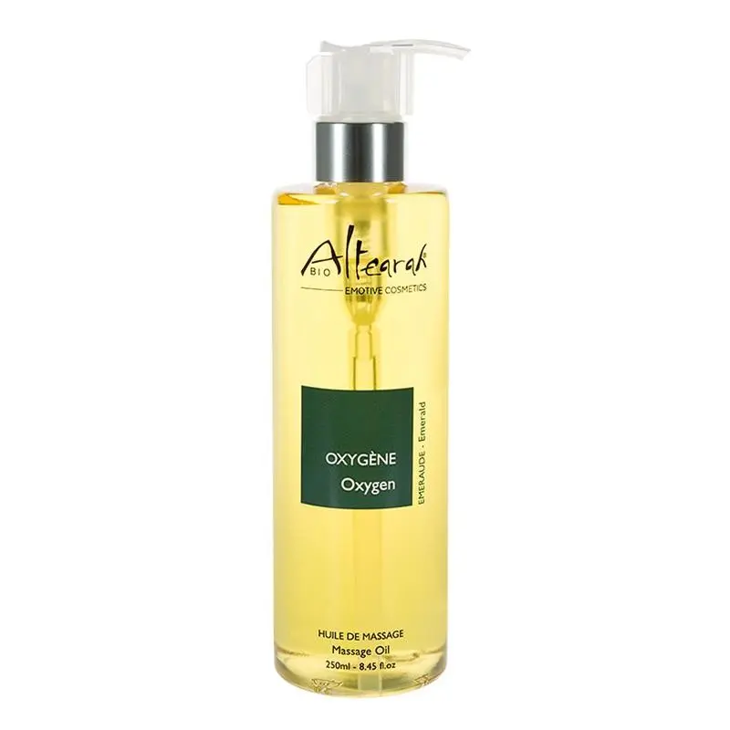 Altearah Massageolie oxygen emerald biologisch 250 ml