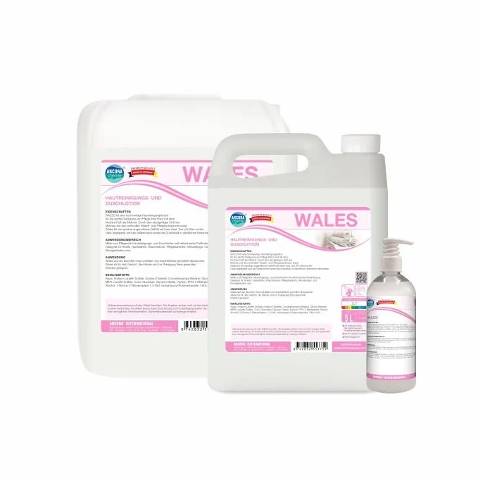 Arcora WALES HAUTREINIGUNGS- UND DUSCHLOTION