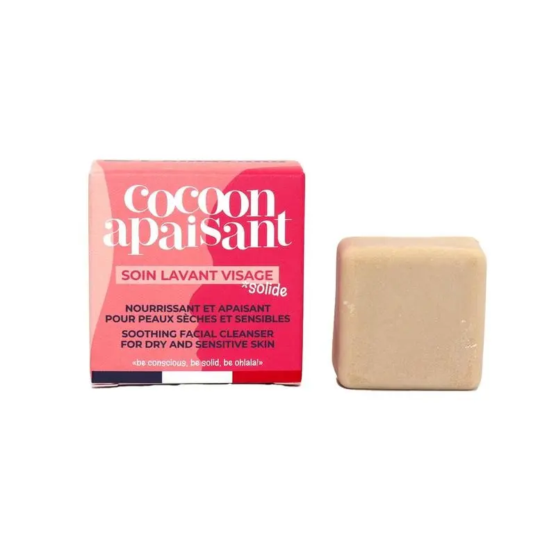 Lamazuna Cleansing care bar dry & sensitive skin 30 gram