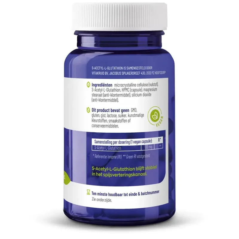 Vitakruid S-Acetyl-L-Glutathion