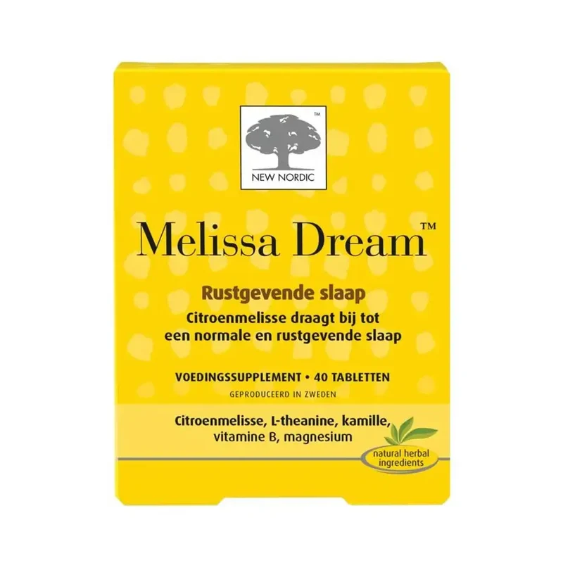 New Nordic Melissa dream 40 tabletten