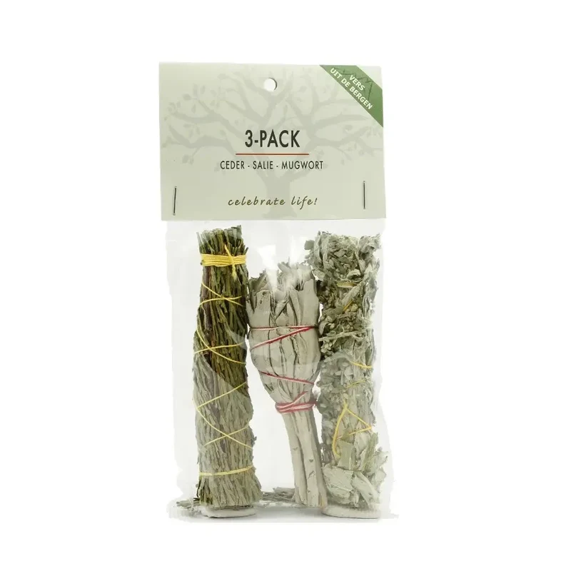 Volatile Smugde 3 pack witte salie ceder & mugwort