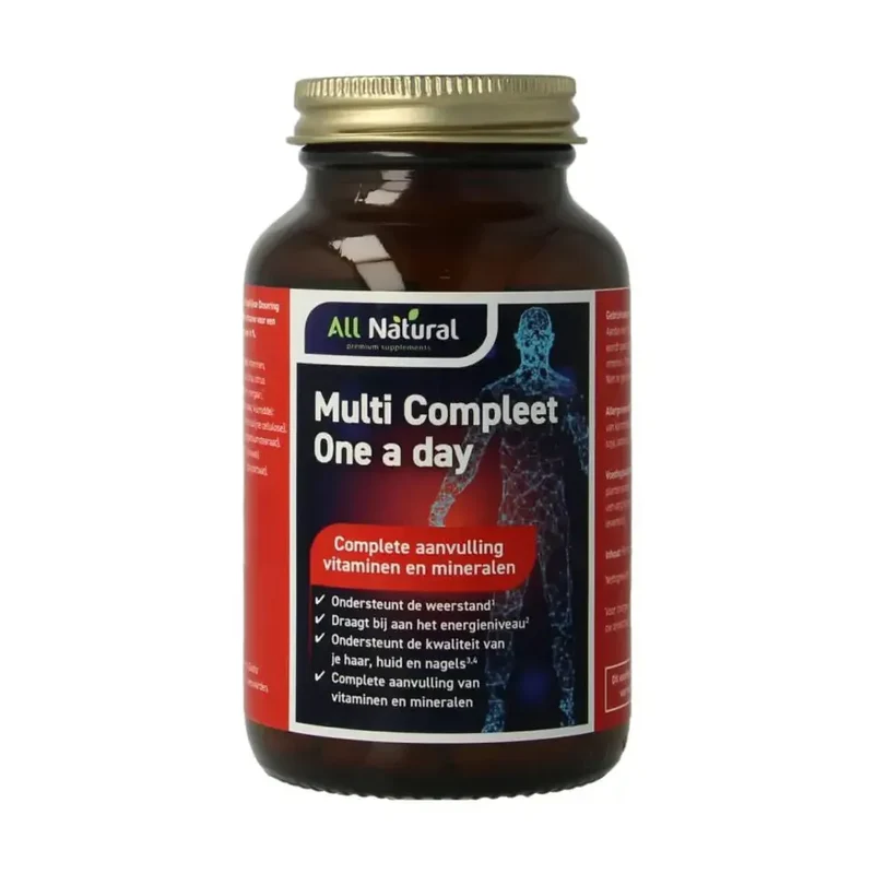 All Natural Multi plus A t/m Z 100 tabletten