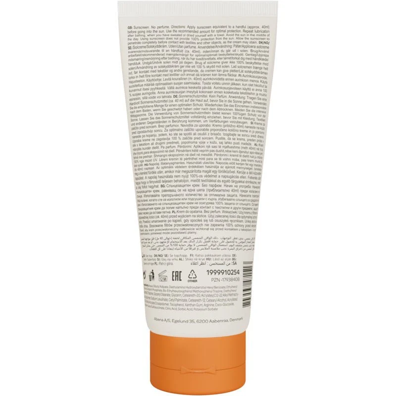 Bambo Nature, Sonnencreme, 100ml, LSF50, Farb- u. Parfümfrei | Karton (6 Packungen)