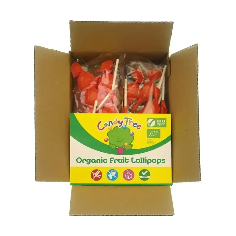 Candy Tree Aardbeiknotsen navul biologisch 42 stuks