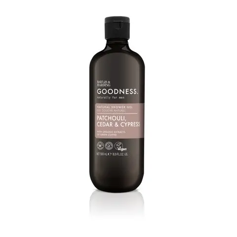 Baylis & Harding Goodness men shower gel patchouli, cedar & cypress 500 ml