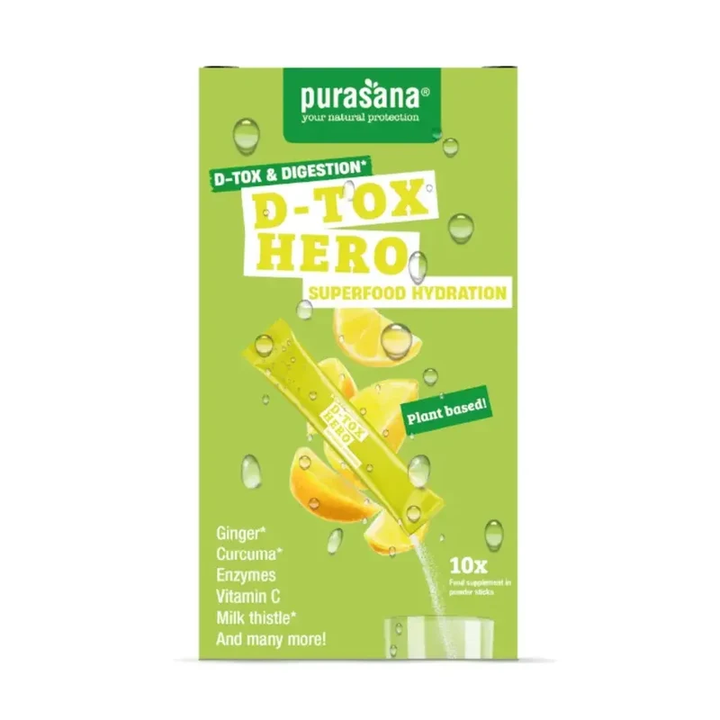 Purasana Hydration superfoods d-tox hero 45 gram