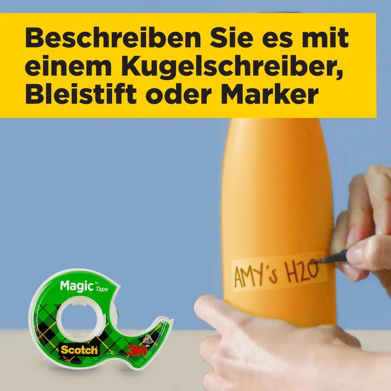 Scotch® Magic™ Unsichtbares Klebeband, Nachfüllpackung, 1 Rolle, 19 mm x 25 m | Packung (1 Stück)