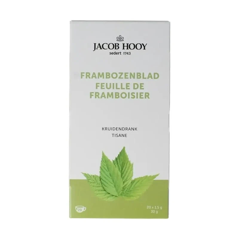 Jacob Hooy Kruidendrank frambozenblad 20 zakjes