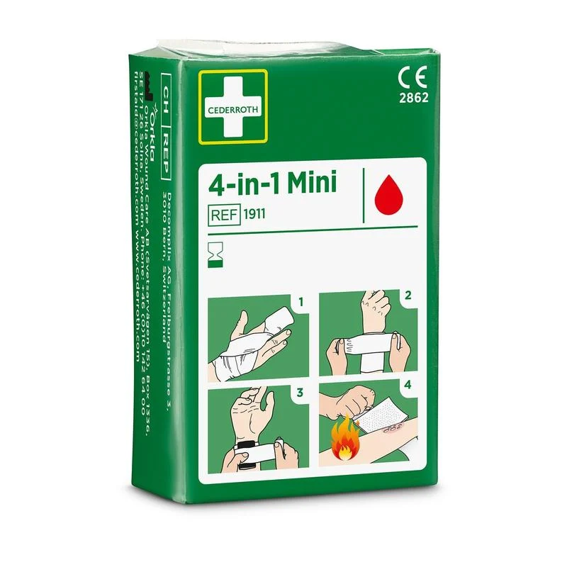 Cederroth 4-in-1 mini blutstopper | Packung (1 Stück)